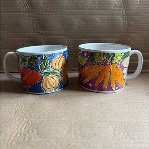 Vegetable Garden Mugs Set